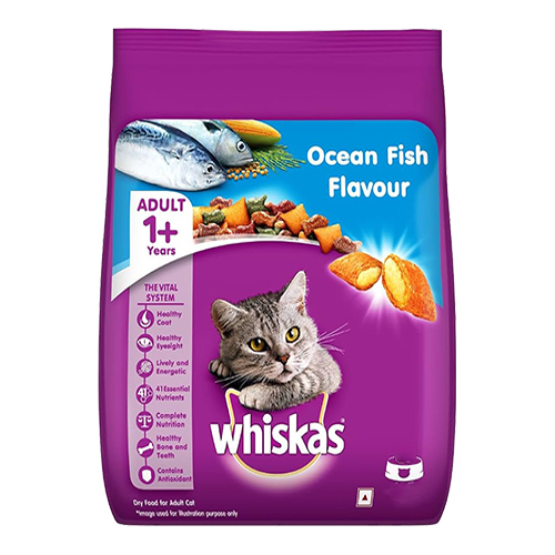 Whiskas Adult Cat Food Ocean Fish (1.2kg)